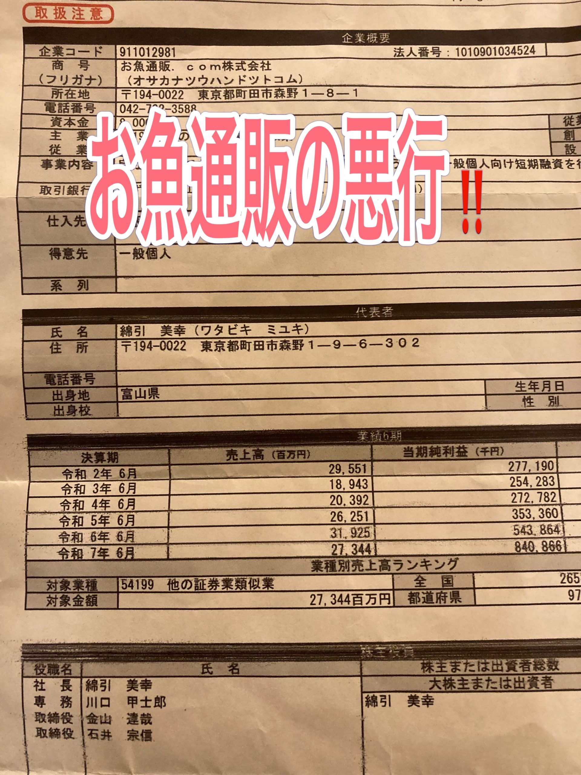 綿引のお魚通販ドットコム